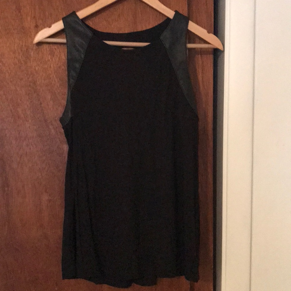 Black tank top